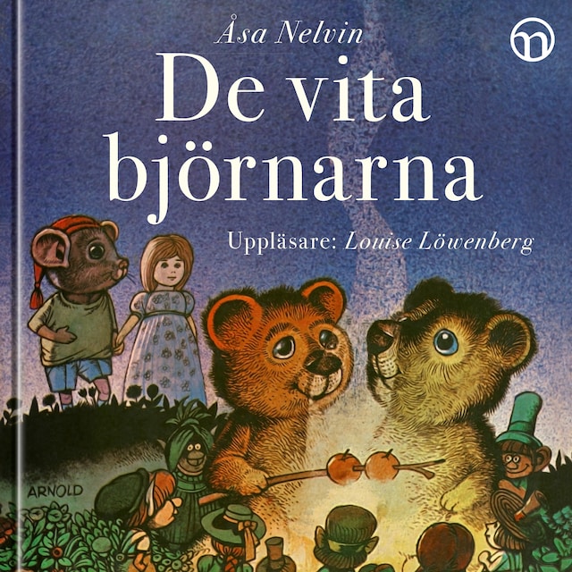 Book cover for De vita björnarna