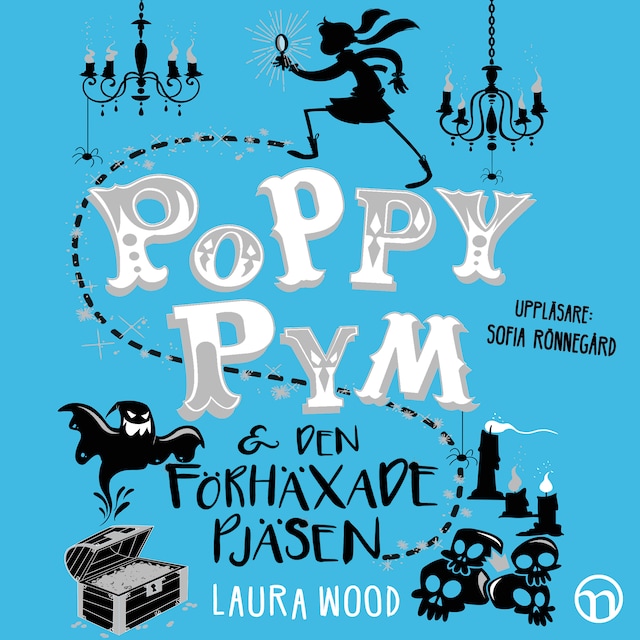 Buchcover für Poppy Pym och den förhäxade pjäsen