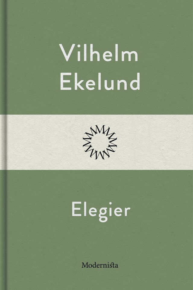 Book cover for Elegier