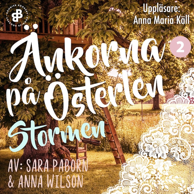 Book cover for Änkorna på Österlen. Stormen