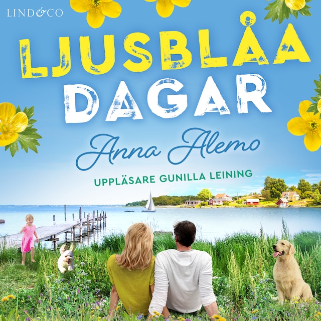 Book cover for Ljusblåa dagar