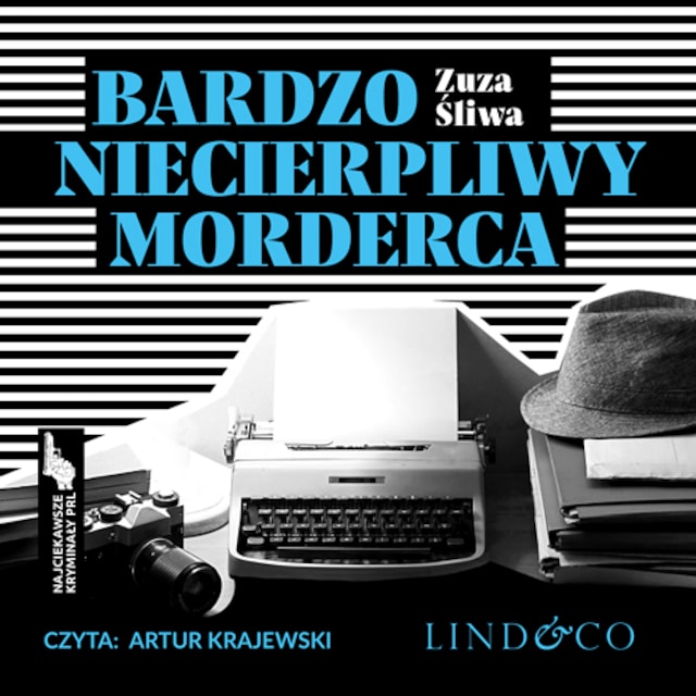 Book cover for Bardzo niecierpliwy morderca