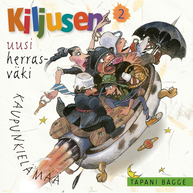 Buchcover für Kiljusen uusi herrasväki – Kaupunkielämää