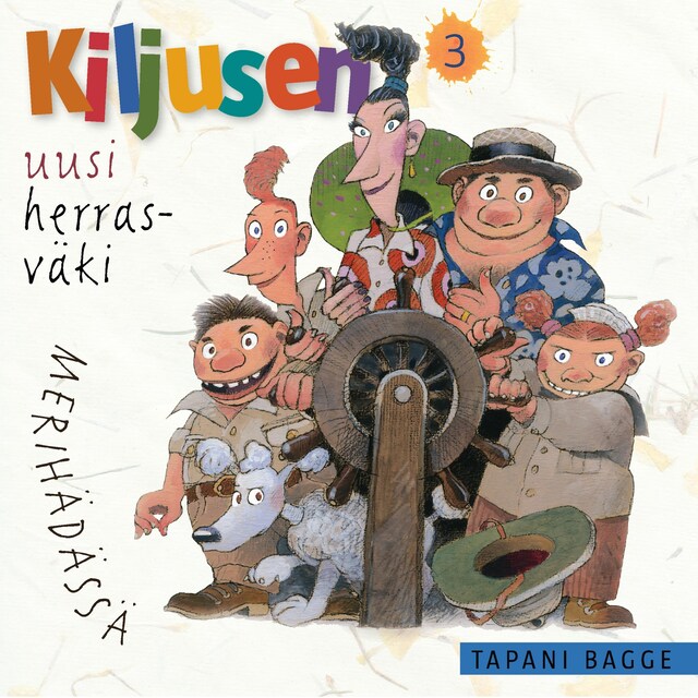 Copertina del libro per Kiljusen uusi herrasväki merihädässä