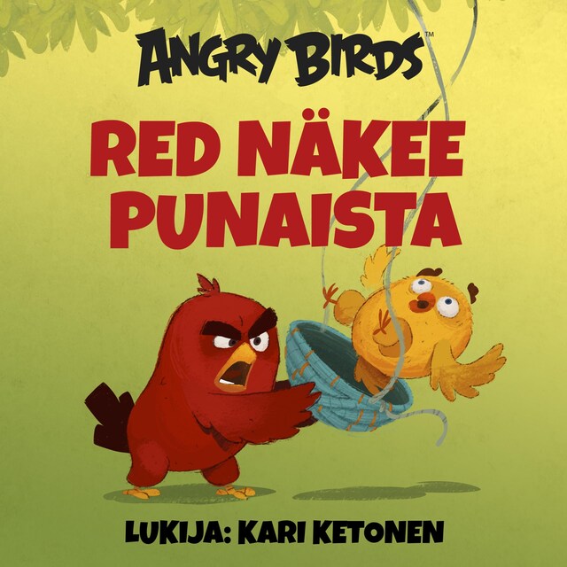 Okładka książki dla Angry Birds: Red näkee punaista