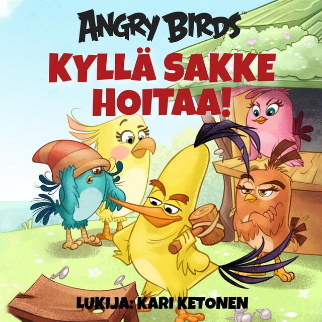 Portada de libro para Angry Birds: Kyllä Sakke hoitaa!