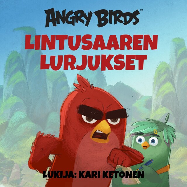 Book cover for Angry Birds: Lintusaaren lurjukset