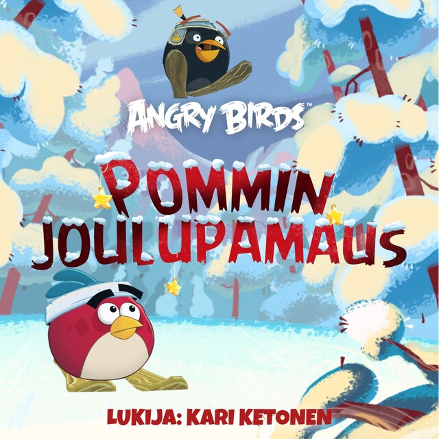 Book cover for Angry Birds: Pommin joulupamaus