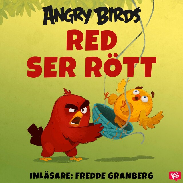 Bogomslag for Angry Birds - Red ser rött