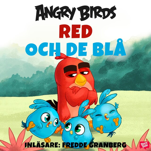 Couverture de livre pour Angry Birds - Red och De Blå