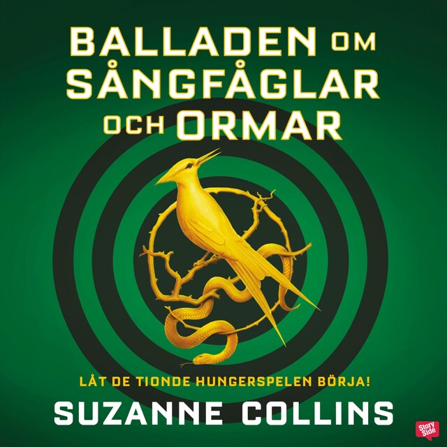 Book cover for Balladen om sångfåglar och ormar