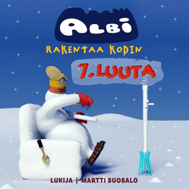 Book cover for Albi rakentaa kodin: Luuta