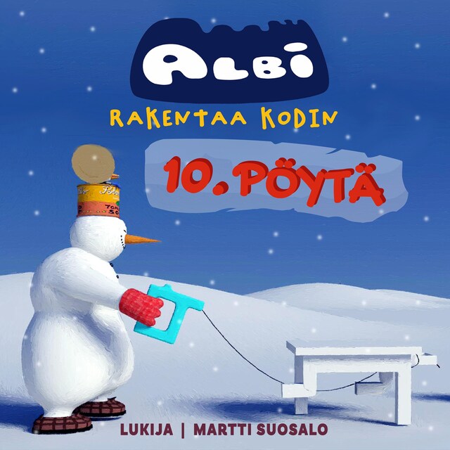 Portada de libro para Albi rakentaa kodin: Pöytä