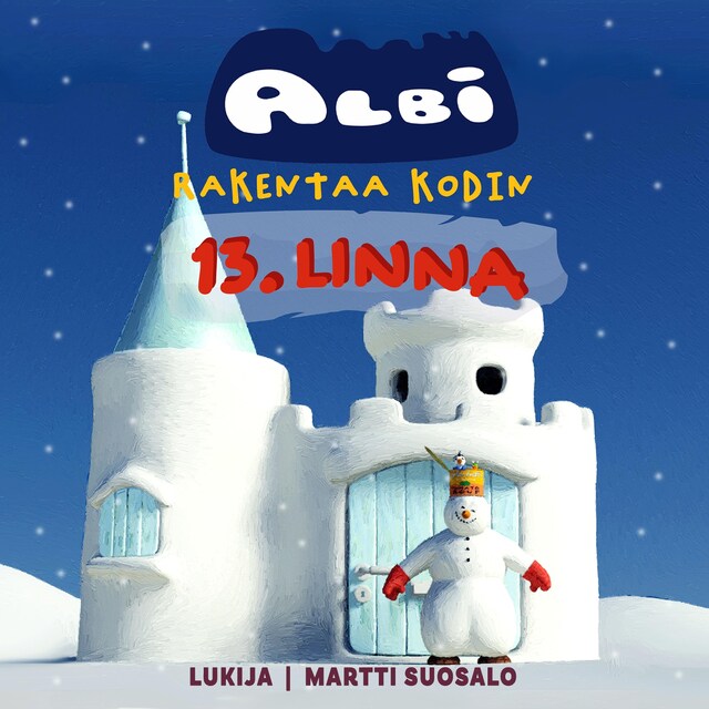 Book cover for Albi rakentaa kodin: Linna