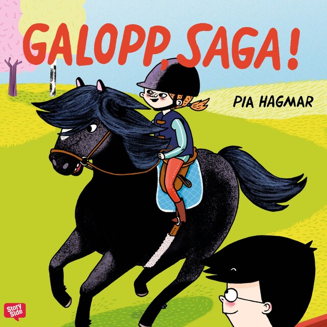 Book cover for Galopp, Saga!