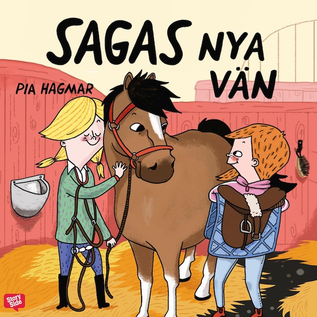 Book cover for Sagas nya vän