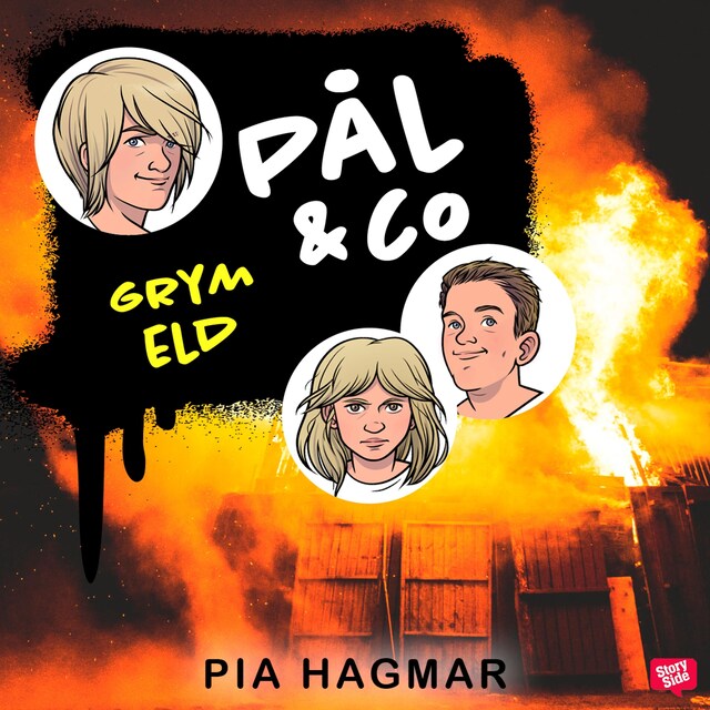 Book cover for Pål & Co 4 – Grym eld
