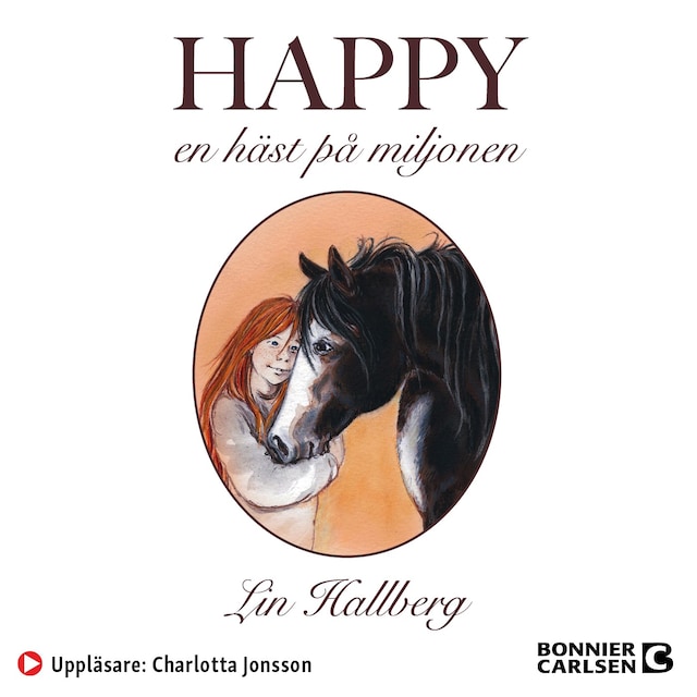 Couverture de livre pour Happy : en häst på miljonen