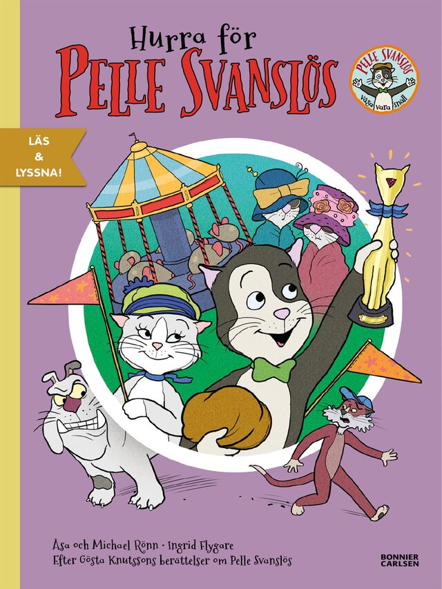 Book cover for Hurra för Pelle Svanslös (e-bok + ljud)