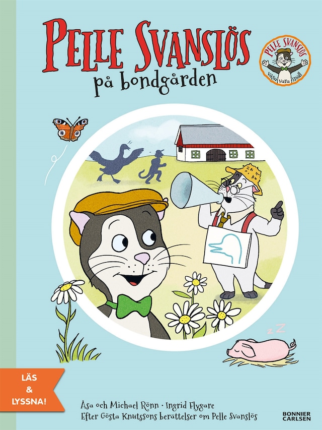 Book cover for Pelle Svanslös på bondgården (e-bok + ljud) : En berättelse ut antologin "Fler berättelser om Pelle Svanslös"