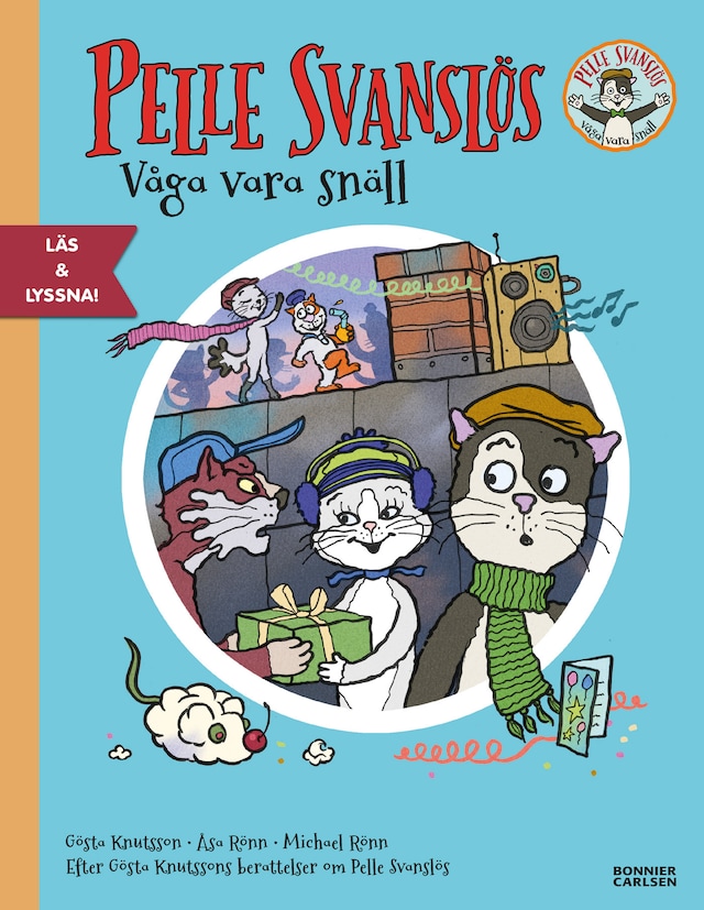 Book cover for Pelle Svanslös. Våga vara snäll (e-bok + ljud)