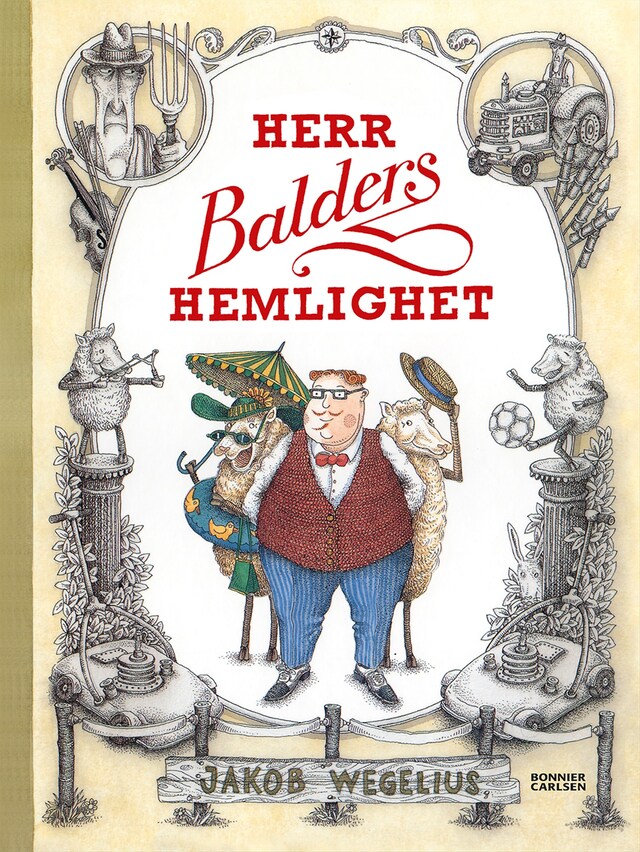 Book cover for Herr Balders hemlighet