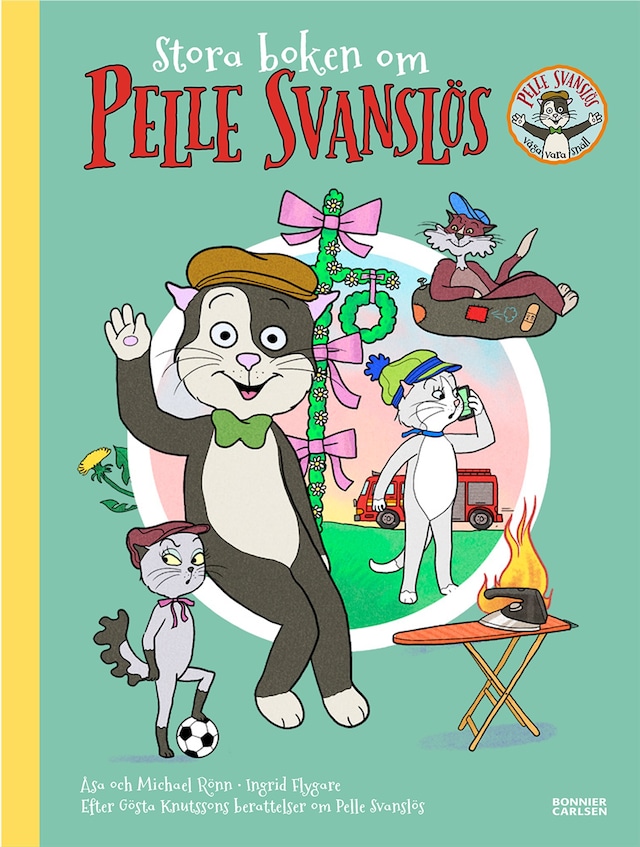 Book cover for Stora boken om Pelle Svanslös