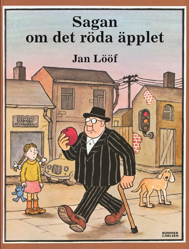 Book cover for Sagan om det röda äpplet