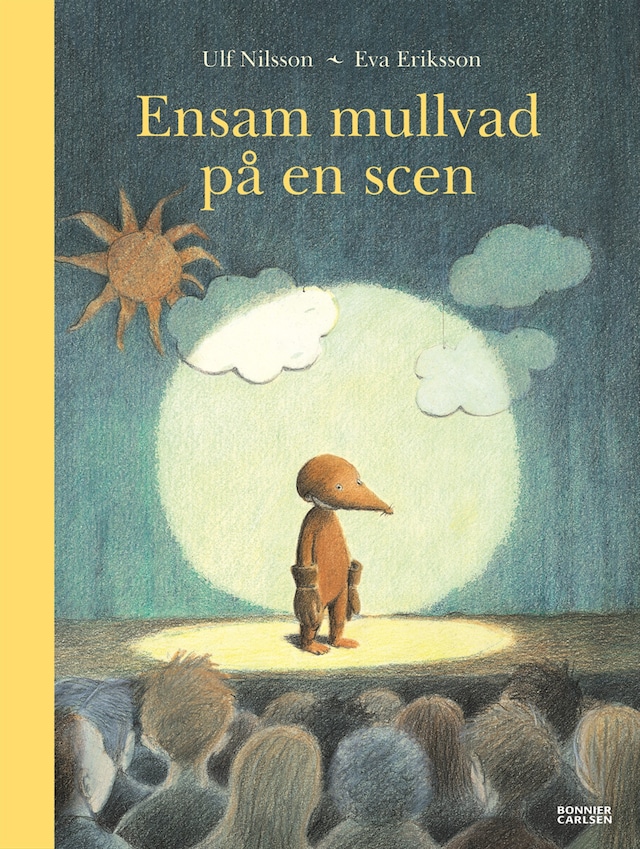 Book cover for Ensam mullvad på en scen (e-bok + ljud)