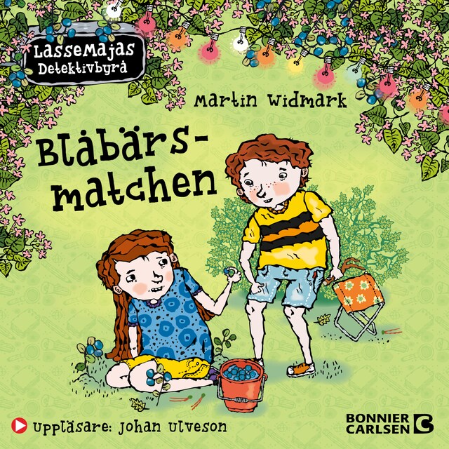 Book cover for Berättelser från Valleby. Blåbärsmatchen