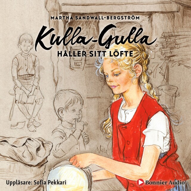 Couverture de livre pour Kulla-Gulla håller sitt löfte