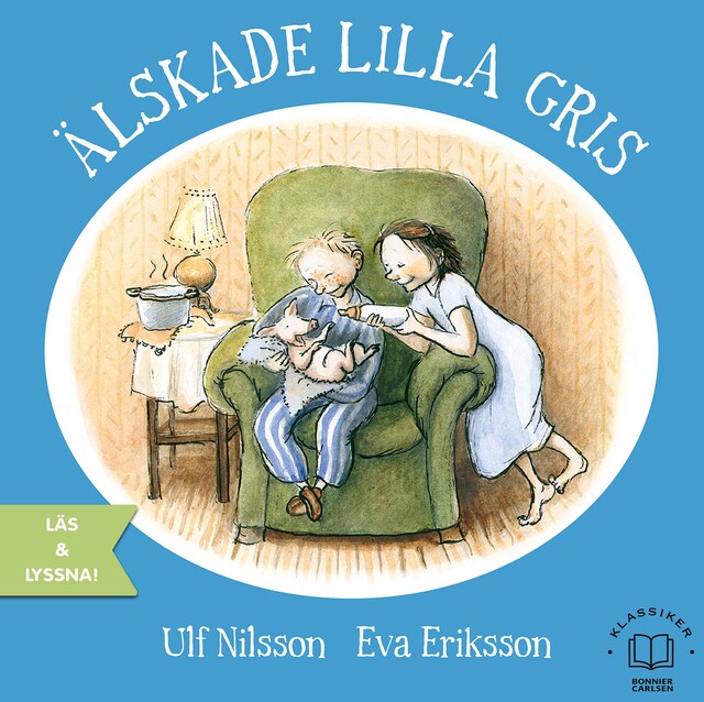 Couverture de livre pour Älskade lilla gris (e-bok + ljud)
