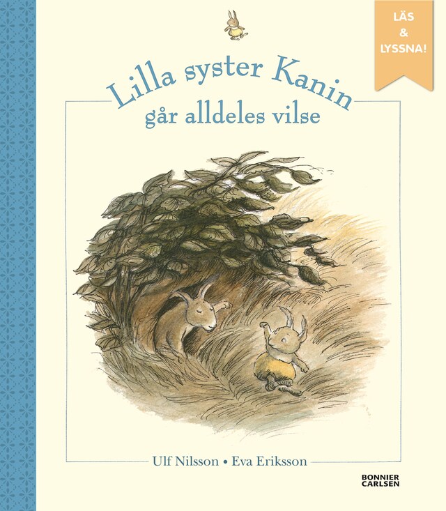 Book cover for Lilla syster Kanin går alldeles vilse (e-bok + ljud)