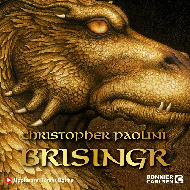 Kirjankansi teokselle Brisingr