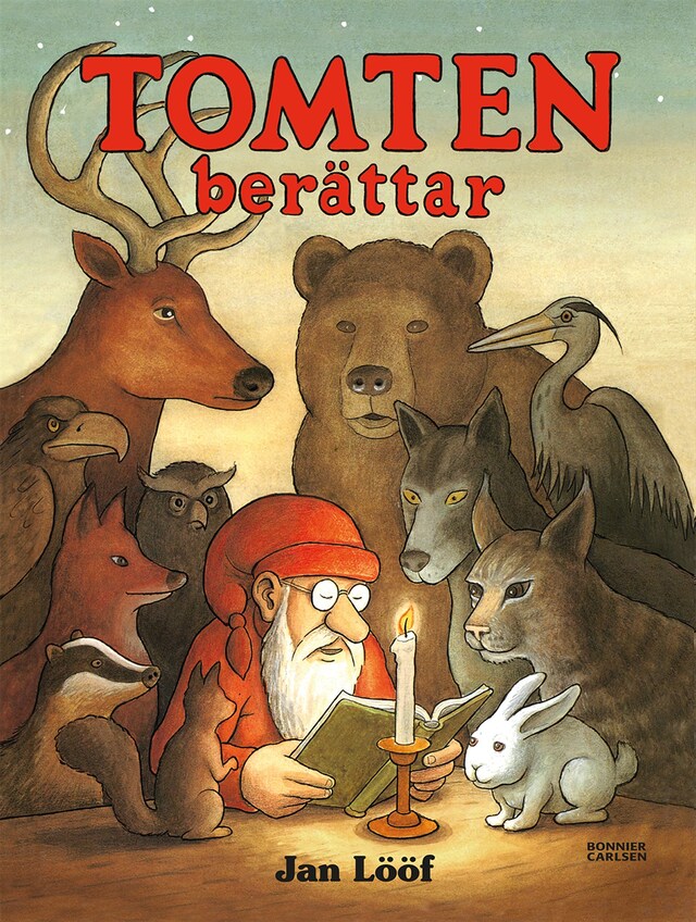 Book cover for Tomten berättar