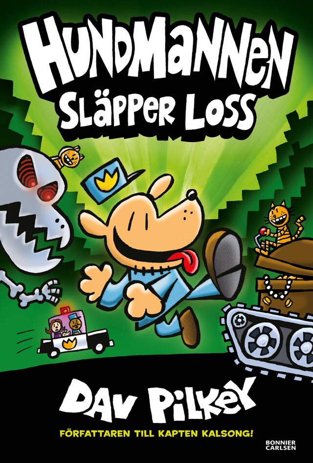 Book cover for Hundmannen släpper loss