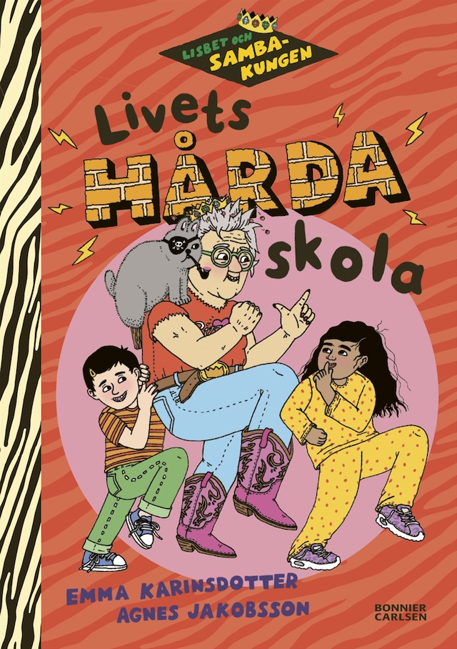 Portada de libro para Livets hårda skola