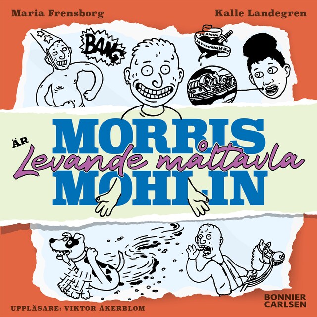 Portada de libro para Morris Mohlin är levande måltavla