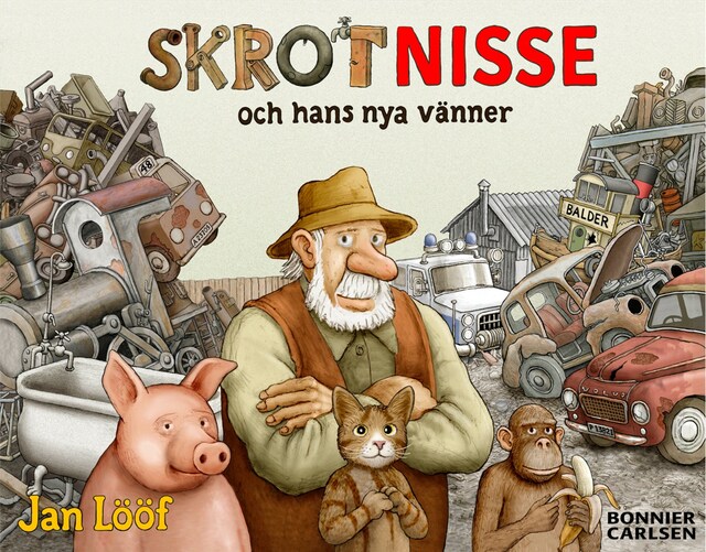 Boekomslag van Skrot-Nisse och hans nya vänner