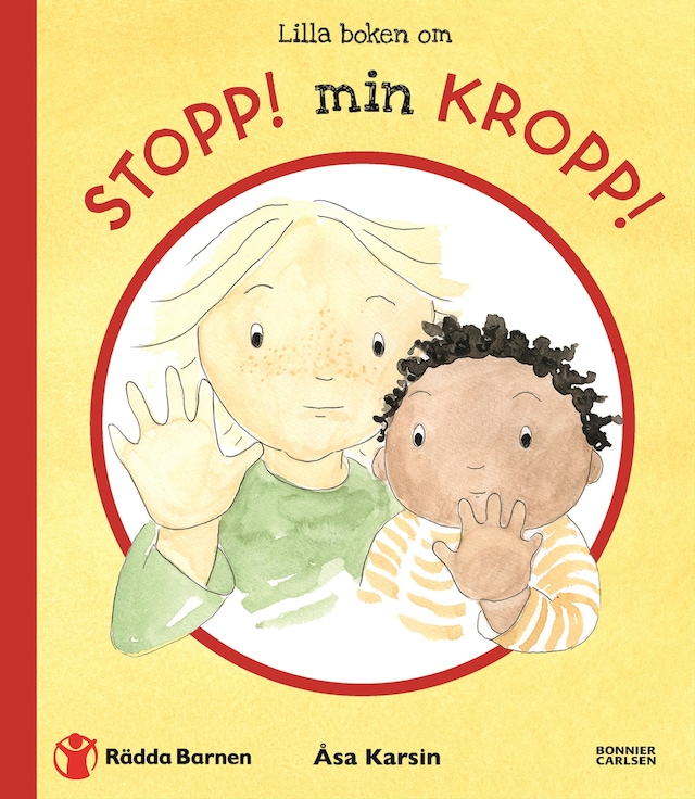 Boekomslag van Lilla boken om Stopp! Min kropp!