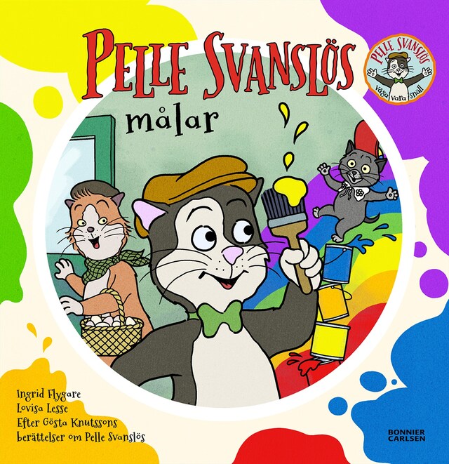 Book cover for Pelle Svanslös målar