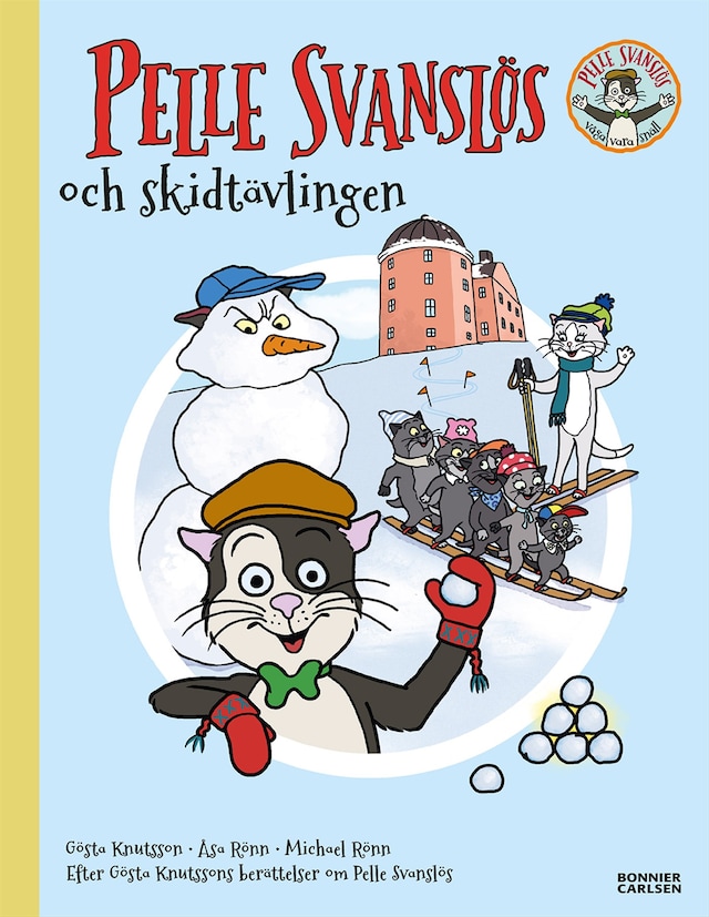 Buchcover für Pelle Svanslös och skidtävlingen