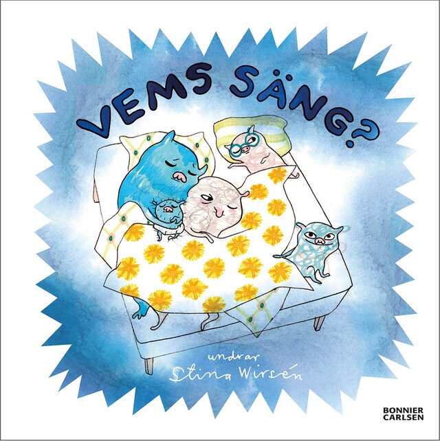 Book cover for Vems säng?