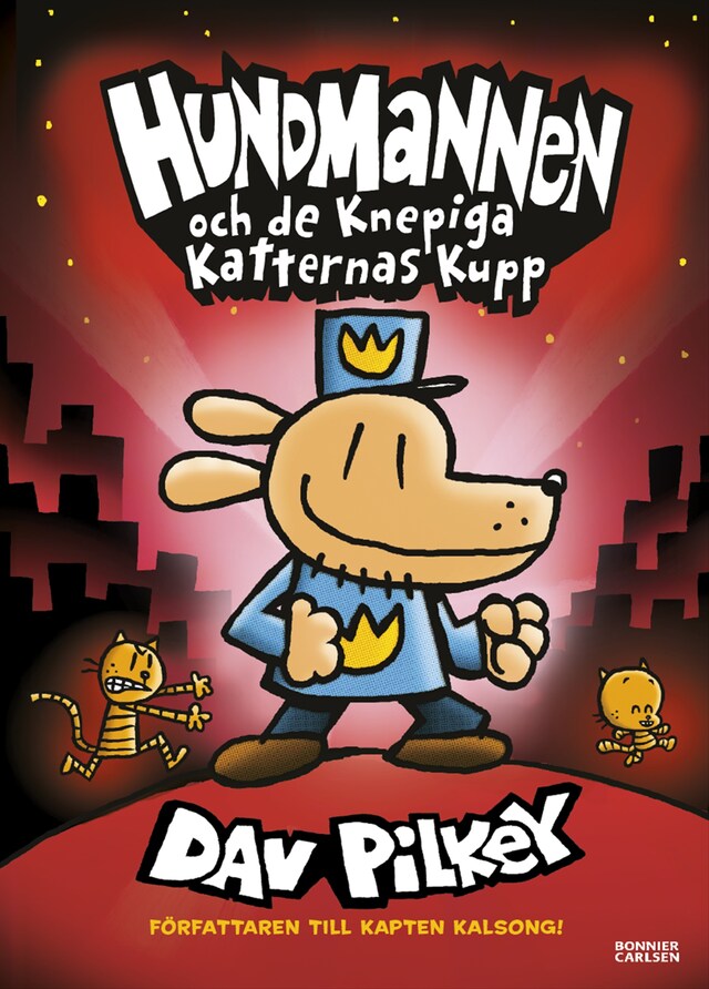 Book cover for Hundmannen och de knepiga katternas kupp