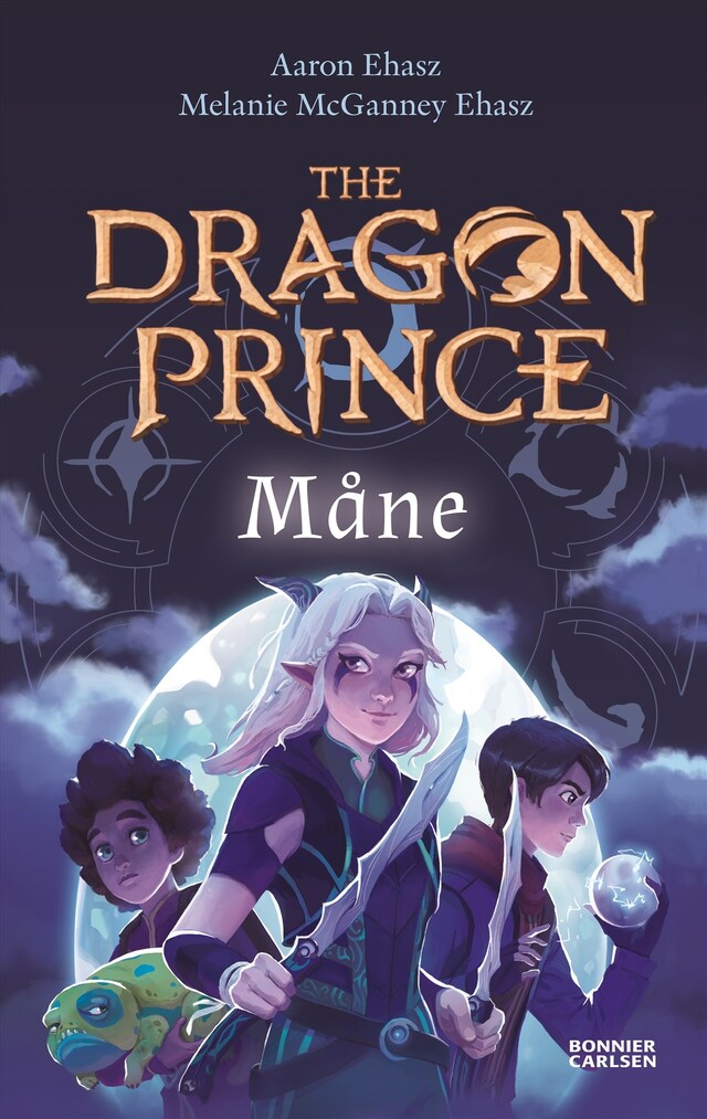 Book cover for The Dragon Prince. Måne