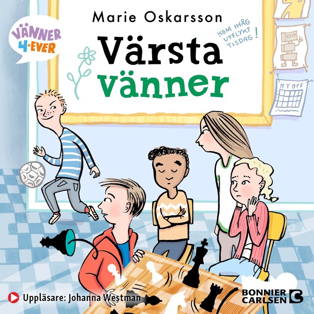 Copertina del libro per Värsta vänner