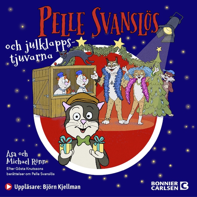 Boekomslag van Pelle Svanslös och julklappstjuvarna