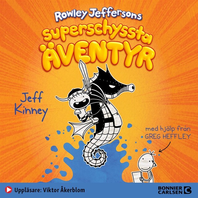 Book cover for Rowley Jeffersons superschyssta äventyr
