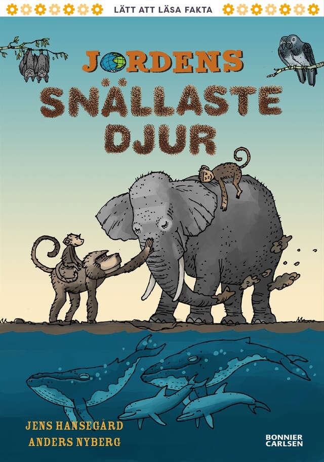 Book cover for Jordens snällaste djur