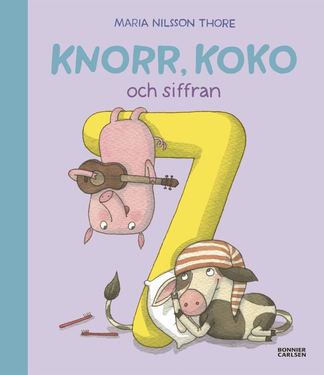 Copertina del libro per Knorr, Koko och siffran 7